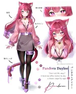 Pink Corporate Catgirl thumbnail 2
