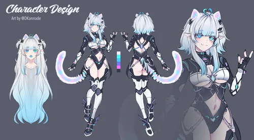 Cyber Cat Girl