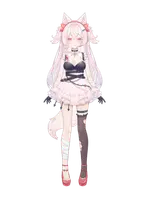 Pastel Pink Sakura Fox thumbnail 1